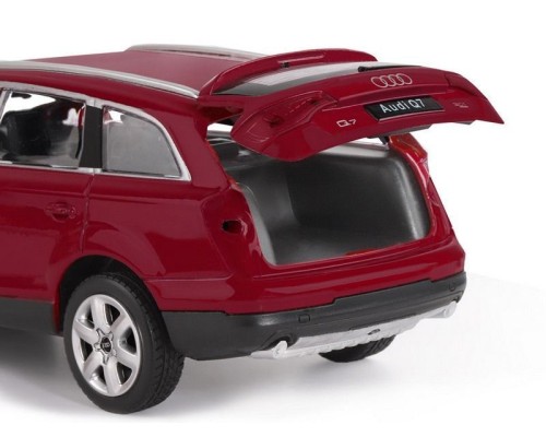 Машина "АВТОПАНОРАМА" Audi Q7, бордовый, 1/24, в/к 24,5*12,5*10,5 см JB1251130 в Москве
