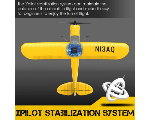 Радиоуправляемый самолет Volantex RC Sport Cub 400мм (желтый) 2.4G 3ch LiPo RTF with Gyro EXA76114R в Москве Радиоуправляемый самолет Volantex RC Sport Cub 400мм (желтый) 2.4G 3ch LiPo RTF with Gyro EXA76114R в Москве