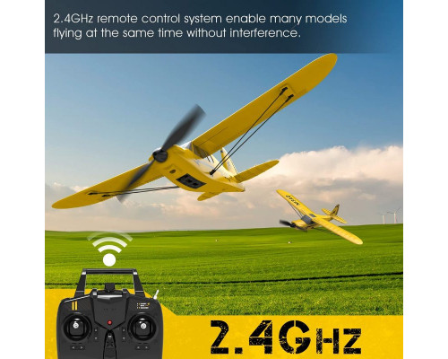 Радиоуправляемый самолет Volantex RC Sport Cub 400мм (желтый) 2.4G 3ch LiPo RTF with Gyro EXA76114R в Москве Радиоуправляемый самолет Volantex RC Sport Cub 400мм (желтый) 2.4G 3ch LiPo RTF with Gyro EXA76114R в Москве
