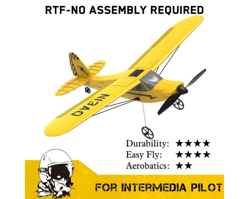 Радиоуправляемый самолет Volantex RC Sport Cub 400мм (желтый) 2.4G 3ch LiPo RTF with Gyro EXA76114R в Москве Радиоуправляемый самолет Volantex RC Sport Cub 400мм (желтый) 2.4G 3ch LiPo RTF with Gyro EXA76114R в Москве