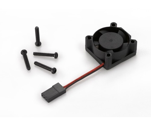 Вентилятор регулятора Hobbywing FAN-MP2510SH-6V-12000RPM@6V-0.17A-BLACK (25*25*10мм) влагозащищён HW-30860005 в Москве