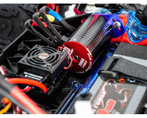Радиоуправляемый монстр Remo Hobby Dinosaurs Master Brushless UPGRADE (красный) 4WD 2.4G 1/8 RTR RH8036-RED в Орехово-Зуево Радиоуправляемый монстр Remo Hobby Dinosaurs Master Brushless UPGRADE (красный) 4WD 2.4G 1/8 RTR RH8036-RED в Орехово-Зуево