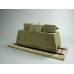 Сборная картонная модель Shipyard бронедрезина Leningrad(№43), 1/25 MK012 в Москве