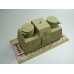 Сборная картонная модель Shipyard бронедрезина Leningrad(№43), 1/25 MK012 в Москве