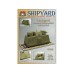 Сборная картонная модель Shipyard бронедрезина Leningrad(№43), 1/25 MK012 в Москве