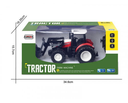 Р/У фермерский трактор Korody с вилочным погрузчиком 1/24 2.4G 6CH RTR KR6633 в Каспийске Р/У фермерский трактор Korody с вилочным погрузчиком 1/24 2.4G 6CH RTR KR6633 в Каспийске