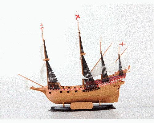 Сборная модель ZVEZDA Флагманский корабль Френсиса Дрейка "Ревендж", 1/350 ZV-6500 в Москве