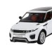 Машина "АВТОПАНОРАМА" Range Rover Evoque, белый, 1/32, свет, звук, инерция, в/к 17,5*13,5*9 см JB1251329 в Москве
