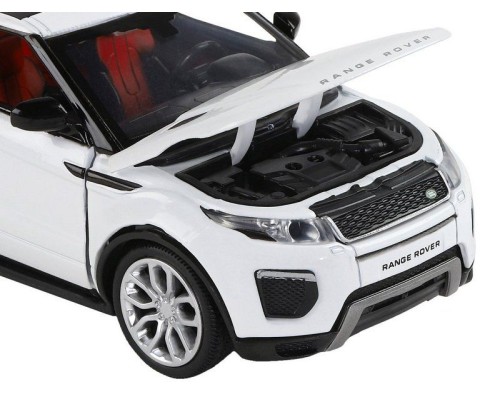 Машина "АВТОПАНОРАМА" Range Rover Evoque, белый, 1/32, свет, звук, инерция, в/к 17,5*13,5*9 см JB1251329 в Москве Машина "АВТОПАНОРАМА" Range Rover Evoque, белый, 1/32, свет, звук, инерция, в/к 17,5*13,5*9 см JB1251329 в Москве