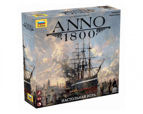 Настольная игра ZVEZDA Игра "Anno 1800"