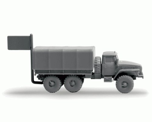 Сборная модель ZVEZDA Советский грузовик "Урал", 1/100 ZV-7417 в Москве