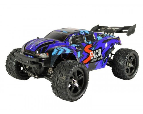 Радиоуправляемая трагги Remo Hobby S EVO-R Brushless V2.0 (синяя) 4WD 2.4G 1/16 RTR