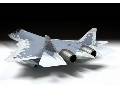 Сборная модель ZVEZDA Российский многофункциональный истребитель пятого поколения Су-57, 1/48 ZV-4824 в Москве