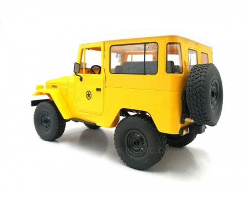 Радиоуправляемая машина WPL японский внедорожник FJ40 (желтая) 4WD 2.4G 1/16 RTR C-34-Y в Орехово-Зуево Радиоуправляемая машина WPL японский внедорожник FJ40 (желтая) 4WD 2.4G 1/16 RTR C-34-Y в Орехово-Зуево