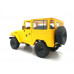 Радиоуправляемая машина WPL японский внедорожник FJ40 (желтая) 4WD 2.4G 1/16 RTR C-34-Y в Орехово-Зуево