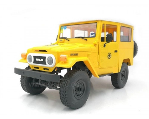 Радиоуправляемая машина WPL японский внедорожник FJ40 (желтая) 4WD 2.4G 1/16 RTR C-34-Y в Орехово-Зуево Радиоуправляемая машина WPL японский внедорожник FJ40 (желтая) 4WD 2.4G 1/16 RTR C-34-Y в Орехово-Зуево