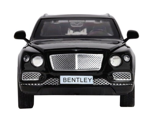 Машина "АВТОПАНОРАМА" Bentley Bentayga, черный, 1/34, свет, звук, инерция, в/к 17,5*13,5*9 см JB1251300 в Москве