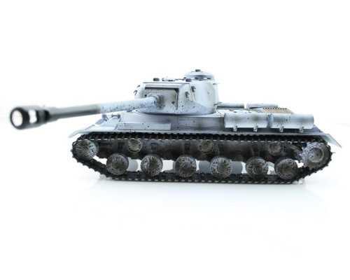 Р/У танк Taigen 1/16 ИС-2 модель 1944, СССР, зимний, (для ИК танк. боя) 2.4G, деревянная коробка TG3928-1S-IR-BOX в Москве