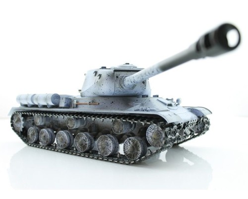 Р/У танк Taigen 1/16 ИС-2 модель 1944, СССР, зимний, (для ИК танк. боя) 2.4G, деревянная коробка TG3928-1S-IR-BOX в Москве