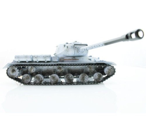Р/У танк Taigen 1/16 ИС-2 модель 1944, СССР, зимний, (для ИК танк. боя) 2.4G, деревянная коробка TG3928-1S-IR-BOX в Москве