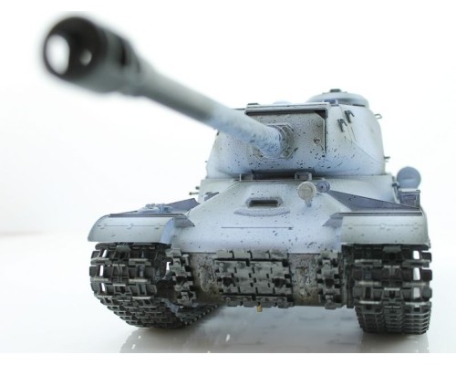 Р/У танк Taigen 1/16 ИС-2 модель 1944, СССР, зимний, (для ИК танк. боя) 2.4G, деревянная коробка TG3928-1S-IR-BOX в Москве