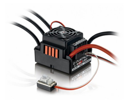 Бесколлекторный бессенсорный регулятор Hobbywing QuicRun-WP-8BL150-V2-CTP (150A-1080A, 1/8) HW-30109002 в Москве