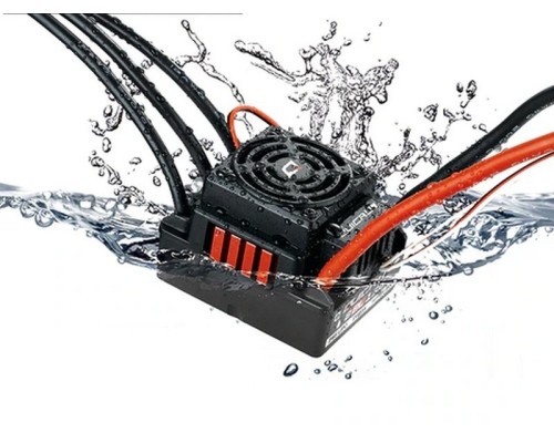 Бесколлекторный бессенсорный регулятор Hobbywing QuicRun-WP-8BL150-V2-CTP (150A-1080A, 1/8) HW-30109002 в Москве