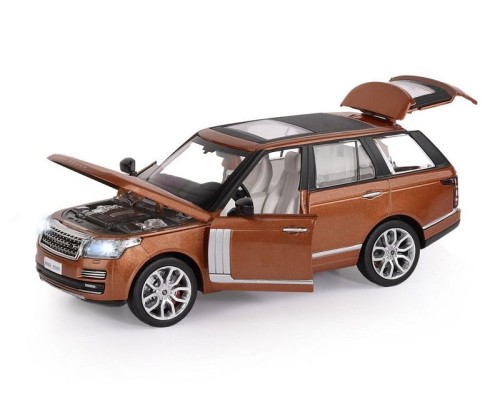Машина "АВТОПАНОРАМА" Range Rover, оранжевый, 1/26, свет, звук, в/к 24,5*12,5*10,5 см JB1251132 в Москве Машина "АВТОПАНОРАМА" Range Rover, оранжевый, 1/26, свет, звук, в/к 24,5*12,5*10,5 см JB1251132 в Москве