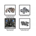 Радиоуправляемый монстр Remo Hobby MMAX (синий) 4WD 2.4G 1/10 RTR RH1031-BLUE в Нижнем Новгороде