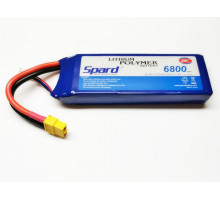 Аккумулятор Li-Po Spard 6800mAh, 7,4V, 20C, XT60