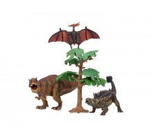 Динозавры MASAI MARA MM206-022 для детей серии "Мир динозавров" (набор фигурок из 4 пр.)