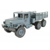 Радиоуправляемая машина MN MODEL военный грузовик (серый) 6WD 2.4G 1/16 RTR MN-77G в Новом Уренгое