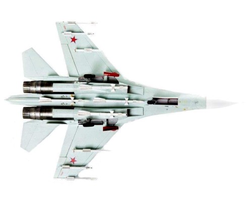 Сборная модель ZVEZDA Российский истребитель Су-27СМ, 1/72 ZV-7295 в Москве