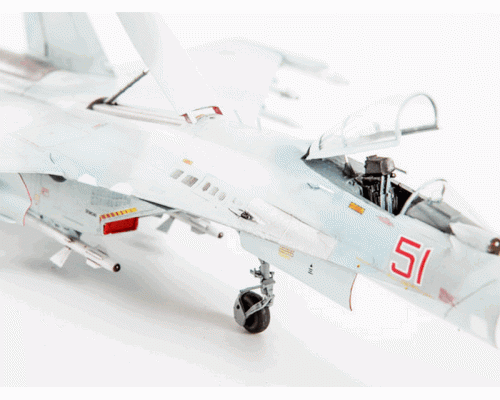Сборная модель ZVEZDA Российский истребитель Су-27СМ, 1/72 ZV-7295 в Москве