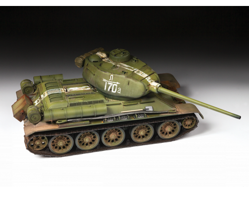 Сборная модель ZVEZDA Советский средний танк Т-34/85, 1/35 ZV-3687 в Москве Сборная модель ZVEZDA Советский средний танк Т-34/85, 1/35 ZV-3687 в Москве