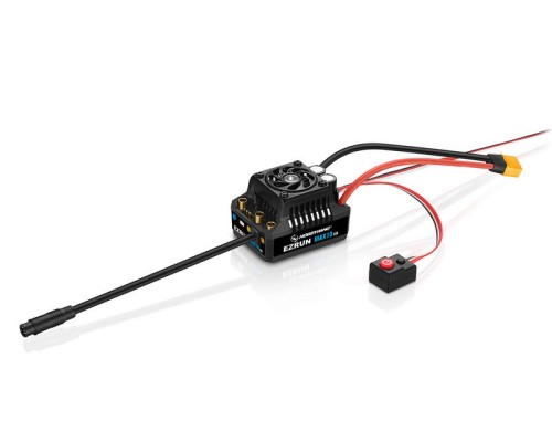 Бесколлекторный регулятор Hobbywing EZRUN MAX10 G2-140A (140A-880A, 1/10) влагозащищённый HW-30102603 в Москве