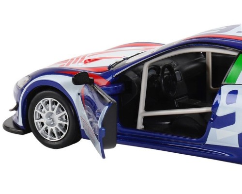 Машина "АВТОПАНОРАМА" Maserati Gran Turismo MC GT4, синий, 1/32, свет, звук, в/к 17,5*13,5*9 см JB1251322 в Москве Машина "АВТОПАНОРАМА" Maserati Gran Turismo MC GT4, синий, 1/32, свет, звук, в/к 17,5*13,5*9 см JB1251322 в Москве