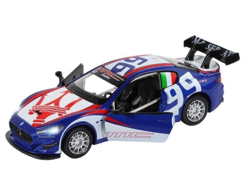 Машина "АВТОПАНОРАМА" Maserati Gran Turismo MC GT4, синий, 1/32, свет, звук, в/к 17,5*13,5*9 см JB1251322 в Москве Машина "АВТОПАНОРАМА" Maserati Gran Turismo MC GT4, синий, 1/32, свет, звук, в/к 17,5*13,5*9 см JB1251322 в Москве