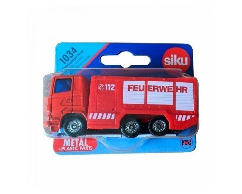 Пожарный автомобиль Siku 1034 1/87, красный SIKU1034 в Москве