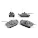 Сборная модель ZVEZDA Российский танк Т-90, подарочный набор, 1/72 ZV-5020П в Москве