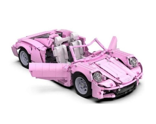 Конструктор CaDA спортивный автомобиль Pink Holiday 1/12 (1181 деталь) C61029W в Москве Конструктор CaDA спортивный автомобиль Pink Holiday 1/12 (1181 деталь) C61029W в Москве