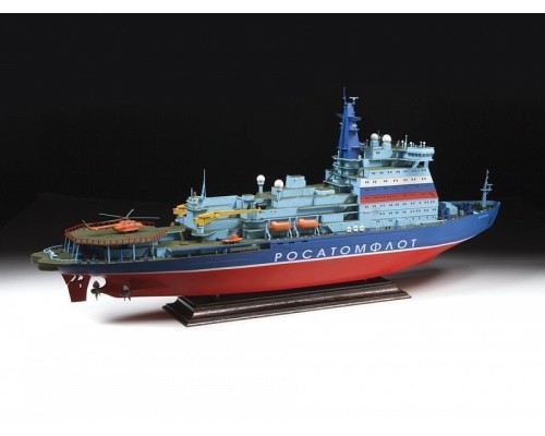 Сборная модель ZVEZDA Российский атомный ледокол проект 22220 "Арктика", 1/350 ZV-9044 в Москве Сборная модель ZVEZDA Российский атомный ледокол проект 22220 "Арктика", 1/350 ZV-9044 в Москве