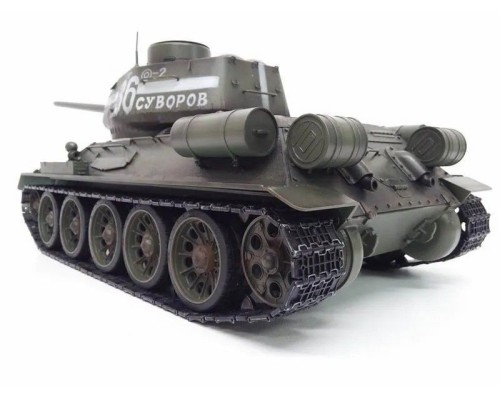 Р/У танк Taigen 1/16 T34-85 (СССР) (для ИК танкового боя) V3 2.4G (зеленый) TG3909-1G-IR3.0 в Москве Р/У танк Taigen 1/16 T34-85 (СССР) (для ИК танкового боя) V3 2.4G (зеленый) TG3909-1G-IR3.0 в Москве