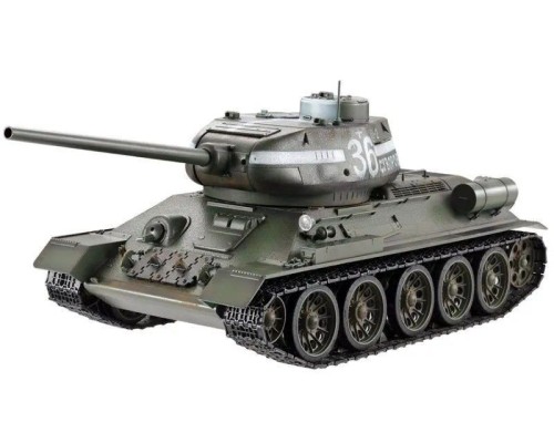 Р/У танк Taigen 1/16 T34-85 (СССР) (для ИК танкового боя) V3 2.4G (зеленый) TG3909-1G-IR3.0 в Москве Р/У танк Taigen 1/16 T34-85 (СССР) (для ИК танкового боя) V3 2.4G (зеленый) TG3909-1G-IR3.0 в Москве