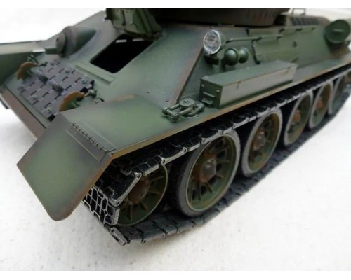 Р/У танк Taigen 1/16 T34-85 (СССР) (для ИК танкового боя) V3 2.4G (зеленый) TG3909-1G-IR3.0 в Москве Р/У танк Taigen 1/16 T34-85 (СССР) (для ИК танкового боя) V3 2.4G (зеленый) TG3909-1G-IR3.0 в Москве