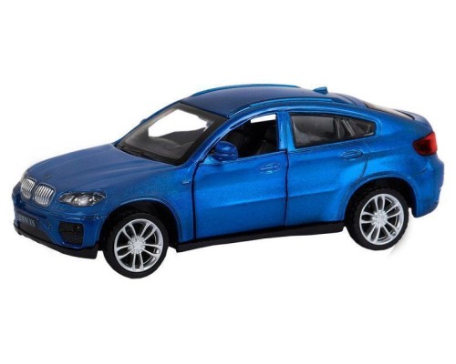 Машина "АВТОПАНОРАМА" BMW X6, 1/43, синий, инерция, откр. двери, в/к 17,5*12,5*6,5 см JB1251253 в Москве Машина "АВТОПАНОРАМА" BMW X6, 1/43, синий, инерция, откр. двери, в/к 17,5*12,5*6,5 см JB1251253 в Москве