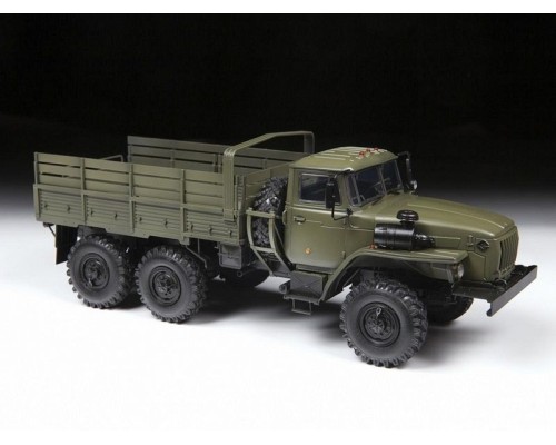 Сборная модель ZVEZDA Российский армейский грузовик Урал-4320, 1/35 ZV-3654 в Москве Сборная модель ZVEZDA Российский армейский грузовик Урал-4320, 1/35 ZV-3654 в Москве