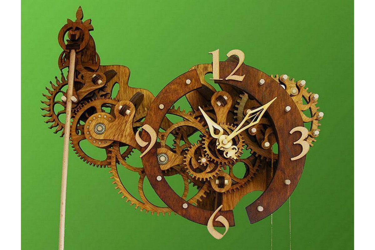 Набор для сборки часы. Часы из дерева. Механические часы. Часы из дерева настенные. Механические деревянные часы.