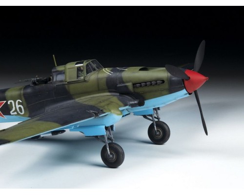 Сборная модель ZVEZDA Советский двухместный штурмовик Ил-2 (обр. 1943), 1/48 ZV-4826 в Москве