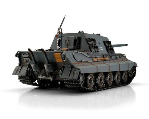 Радиоуправляемый танк Torro Jagdtiger, башня Henschel 1/16 дым (для ИК боя) V3.0 2.4G RTR